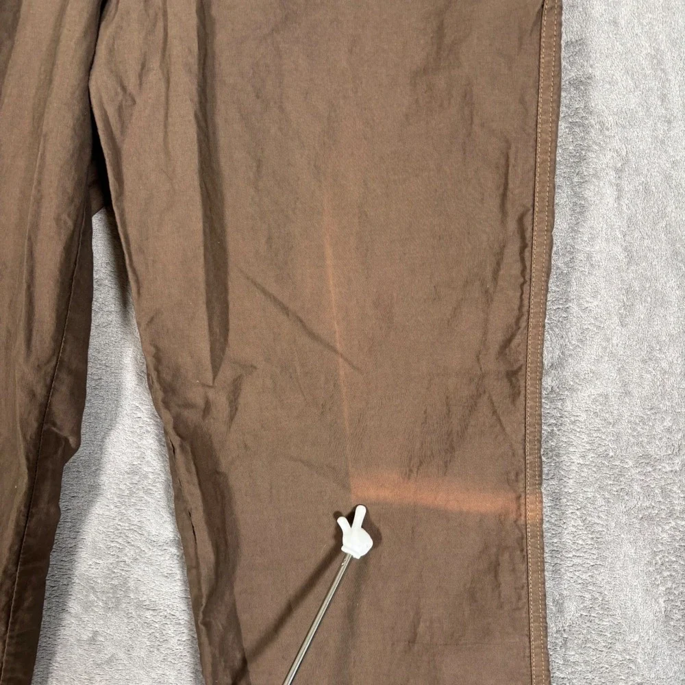 Armani Vintage Jeans Mens Brown Cotton Straight Leg Chino Pants Italy US 36x32
